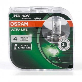 Автолампы OSARAM H4 ULTRA LIFE 64193ULT-HCB (2 шт) Автолампы OSARAM H4 ULTRA LIFE 64193ULT-HCB (2 шт)