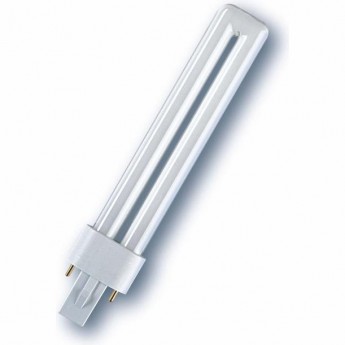 Лампа люминесцентная OSRAM DULUX S 9Вт/830 G23 Лампа люминесцентная OSRAM DULUX S 9Вт/830 G23