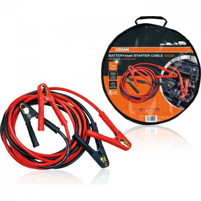 Пусковые провода OSRAM BATTERYstart 1200 A – OSC500A 4062172220996